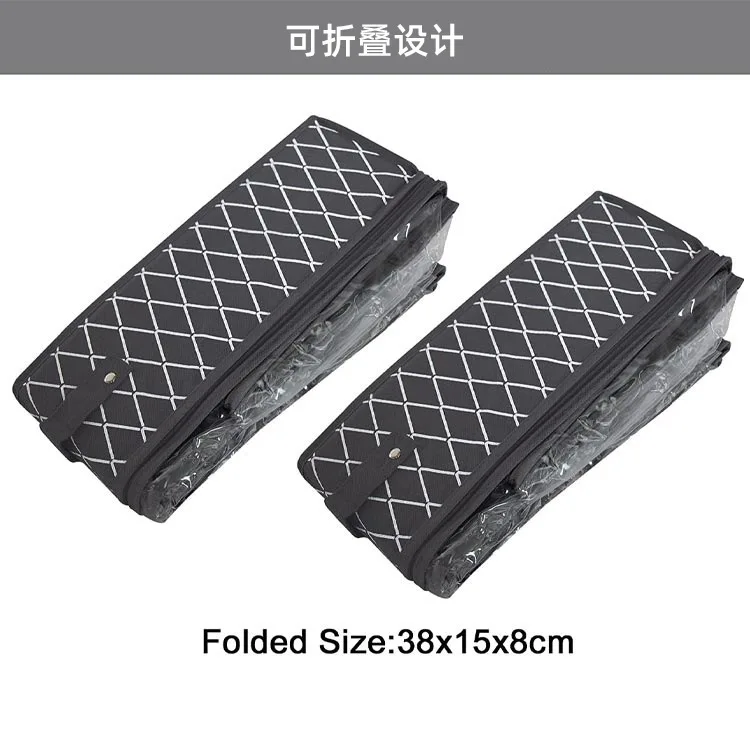 1Pc Closet Bed Shoe Storage Boxes Foldable Underbed Shoesorganizer Containers Under Bed Storage Bags Home Storage & Organization 5