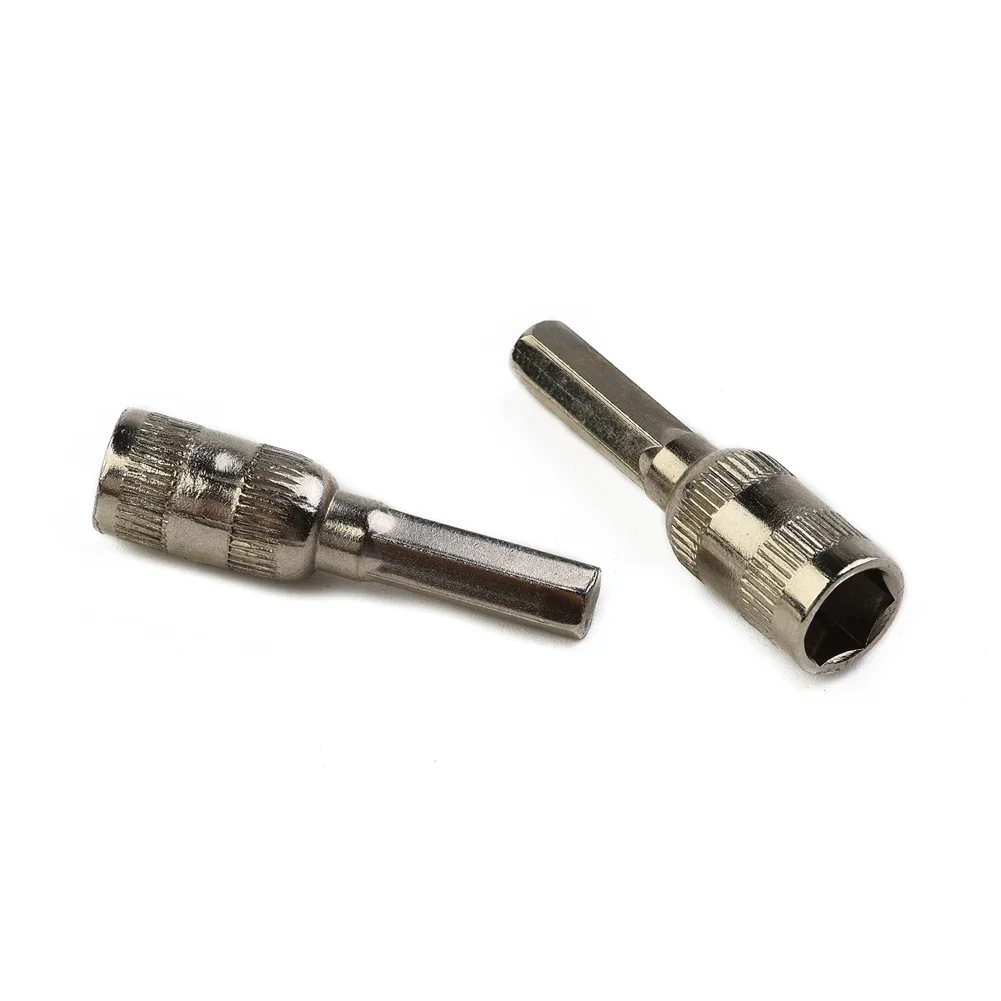 8 PCS H4 Hex Socket Sleeve Set Metric PHM2.0-5.5mm Nozzles Nut Driver Hex Shank Power Nuts Driver Socket Screwdriver Bits Tools 4