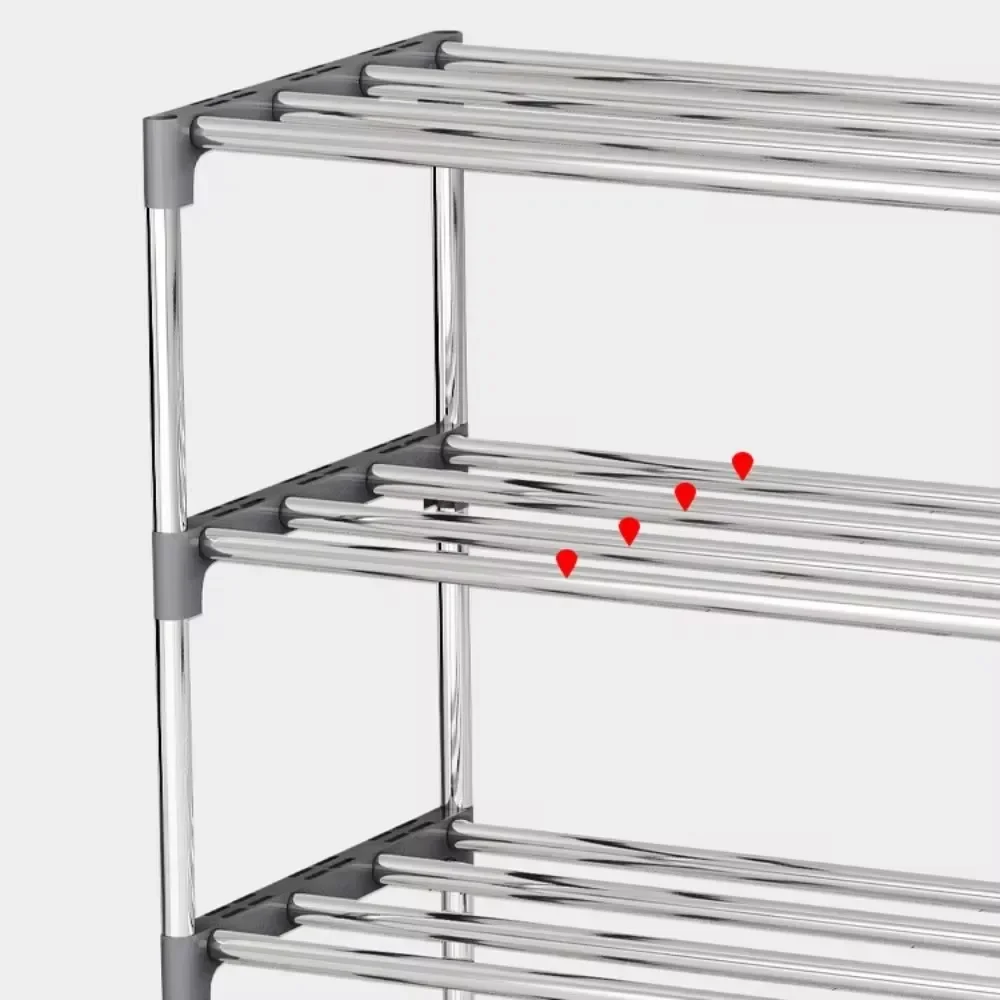 Storage Rack Stackable Multi-layer Portable Bedroom Book Organizer