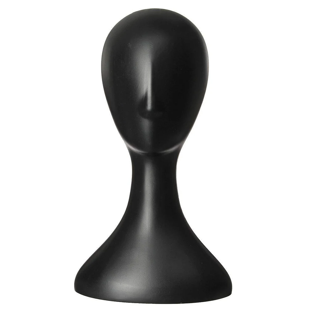 Hot Selling Model Head Black and White Plastic Shooting Props Window Model Show Props Wig Scarf Hat Display Rack