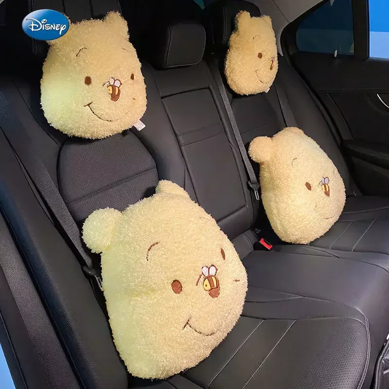 Disney - 上海ディズニー　カー用品　リーナベル　ヘッドレスト首枕+腰クッション セット 上海ディズニーカー用品 リーナベルヘッドレスト首枕と腰