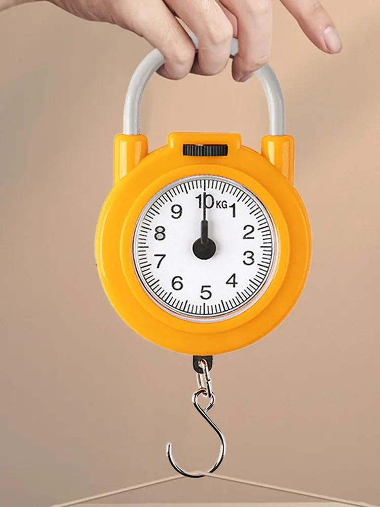 10KG Digital Electronic Hanging Hook Scale 0.1KG Fishing Scale Mini Pocket Handle with Hook Outdoor Fishing Tools