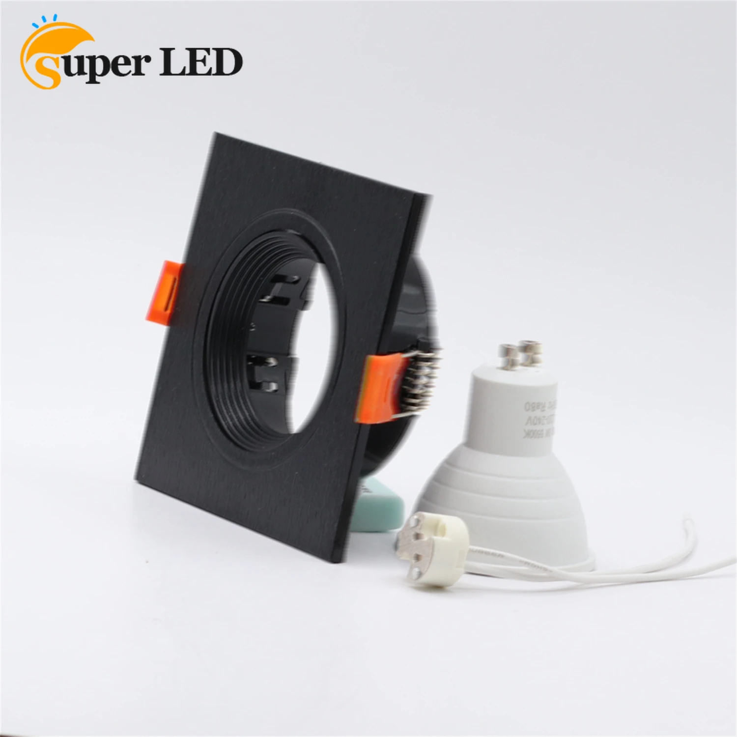 MR16 GU10 LED Halogen Ceiling Lamp LED Downlight Housing for Indoor Lighting COB Bulbs Recessed Fixture