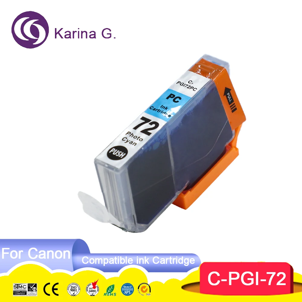 PGI72 PGI-72 PGI 72 Premium Color Compatible Printer Inkjet Ink Cartridge for P