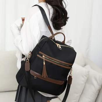 New Female Fashion Lady zaini universitari impermeabili ad alta capacità borse da scuola per Laptop da donna alla moda borse da viaggio per ragazze carine