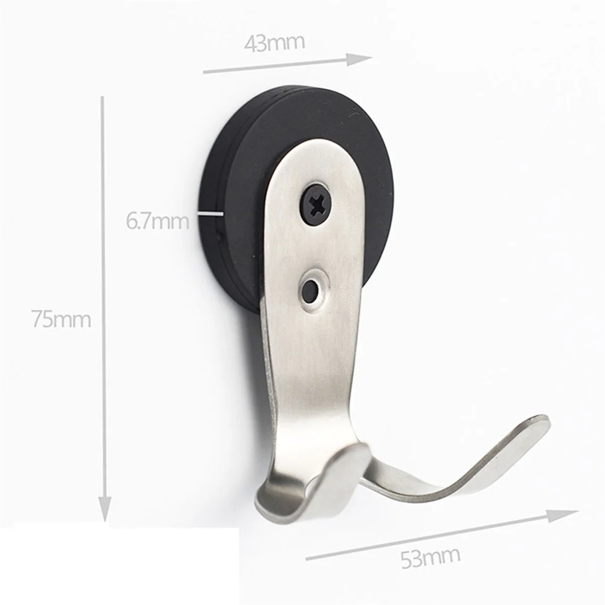 A04R-2pcs Coffee Portafilter Holder Magnetic Rack for Organize Espresso Accessoreis for Tamper,Coffe Tool Handle Stand B