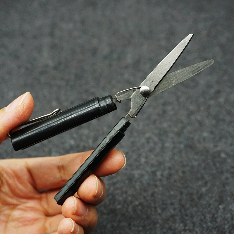 Folding Portable Scissors Portable School Scissors Pocket Folding