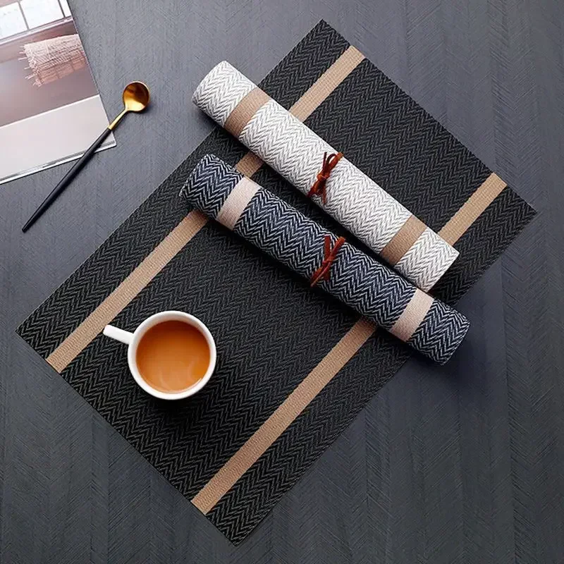 1/2/4pcs Dining Table Mat Hot Pad Kitchen Accessories Placemats for Dinning Table Placemat Table Place Mat for Dishes