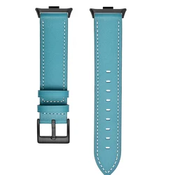 Vintage Leather Smartwatch Band - Elegant Replaceable Wristband Bracelet for Mi band 9 8Pro (UB)