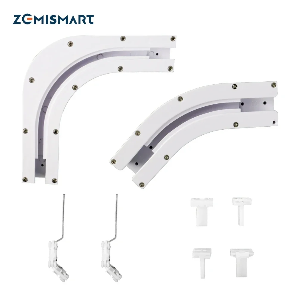 ZM79/ZM87 Curtain Track Degree, ARC Track for Corner Windows, Slide Curtain 90 135 Degree(Check your track type before order)