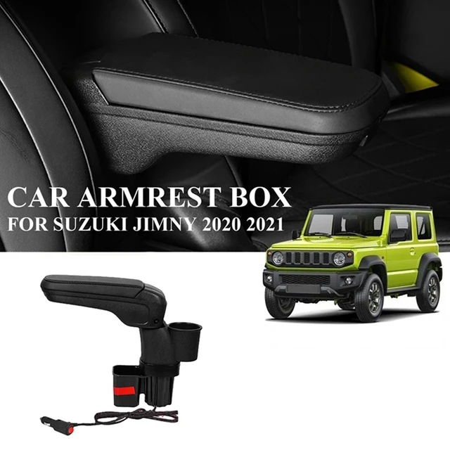 Car Console Center Armrest Box Assembly for Suzuki Jimny 2019 2020 2021  2022 2023 JB64 JB74 Accessories with 3 USB Charge Port - AliExpress
