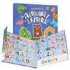 Busy Quiet Book Montessori Magnetic English Letters Card Pairing Exercise Puzzle Spelling Game Teaching Aids Education Toys Gift 4