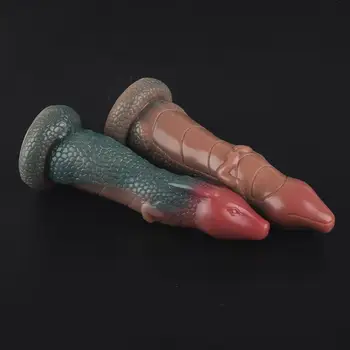Convenient  Functional Anal Plug Sex Toy Liquid Silicone Butt Plug Unique Alien Shape   for Women 4