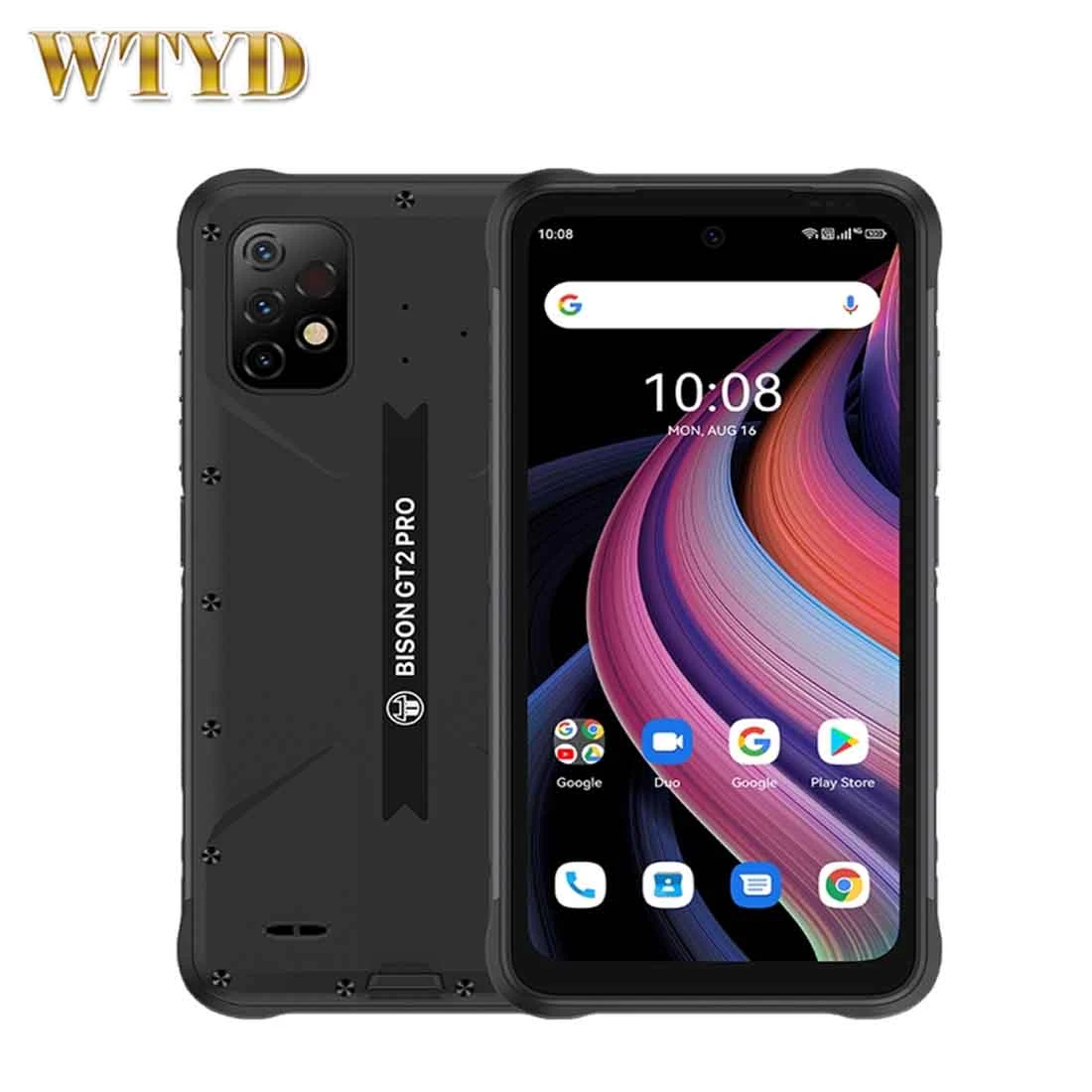 UMIDIGI BISON GT2 Pro IP68 Waterproof 4G Mobile Phone 6.5'' 8GB 256GB Android 12 Cellphone 6150mAh 64MP Face ID NFC Smartphone best mobile poco