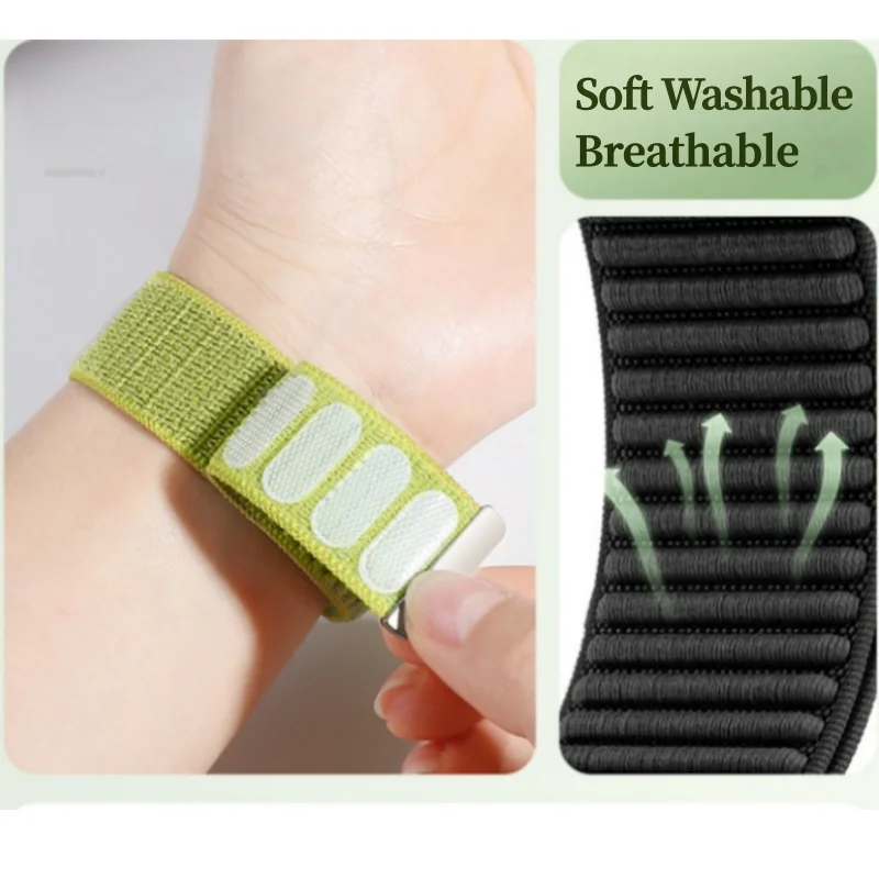Deluxe QuickFit Nylon Sport Watch Strap - High-Quality Men's Replacement Wristband