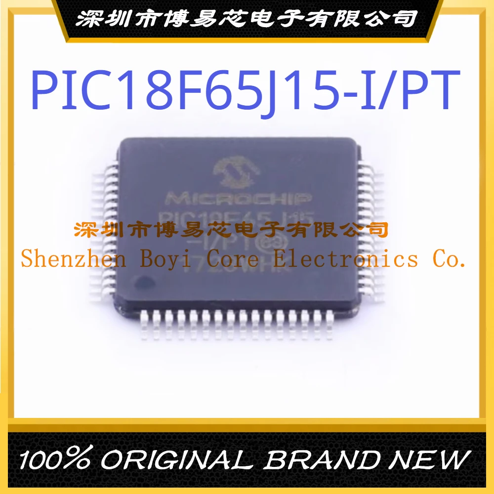 PIC18F65J15-I/PT Package TQFP-64 New Original Genuine Microcontroller IC Chip (MCU/MPU/SOC) pic pic18f pic18f4450 pic18f4450 i pt pic18f4450 i pic18 new original ic mcu chip tqfp 44