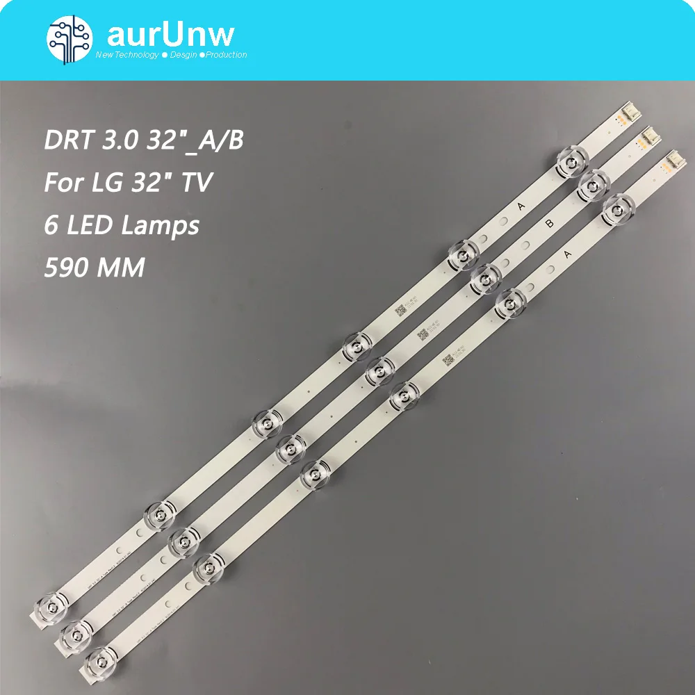 32lb582v 32LB561V 32LB550B LED TV strip compatible for LG Innotek DRT 3.0 32 A B 6916l-2223A 6916l-2224A 6916L-1974A 1975A 1703A | Освещение