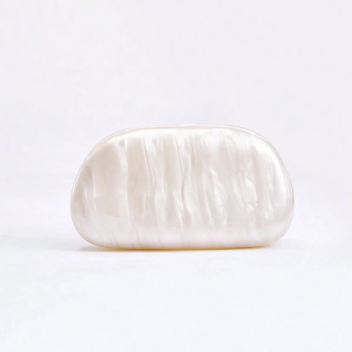 New Trendy Bags Fashion Women Handbags Green Beige Striped Acrylic Luxury Party Evening Bag Woman Casual Cute Box Clutch Purse