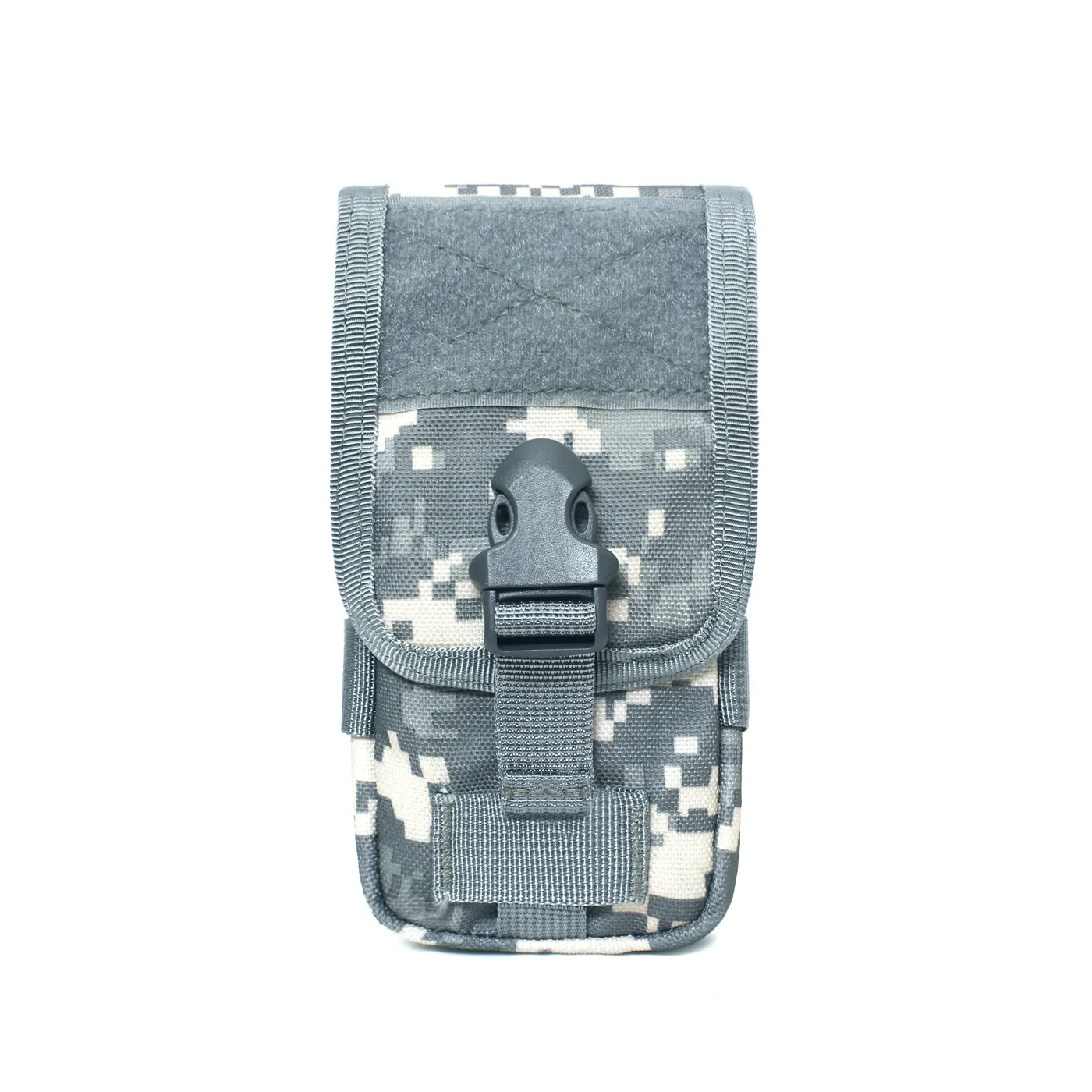 Double Layer Tactical Molle Phone Pouch Waist Pack Military Outdoor Hunting Hiking EDC Bag Running Moblile Phone Card Holder