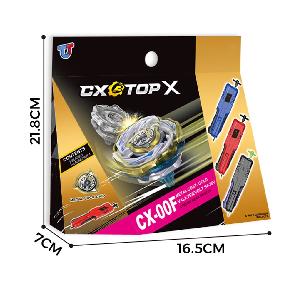 Bey X CX-00 Valkyrie Volt Booster Battle Top with Launcher Set