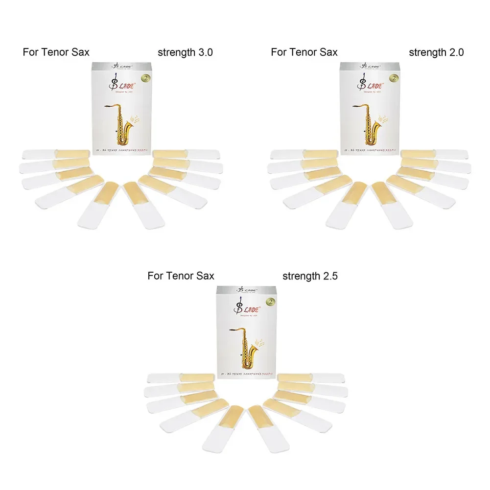 Sax Accessories Reeds Kit Strength 2 2.5 3 6g/0.21oz For Tenor Sax Reed Instrument Clarinet Parts