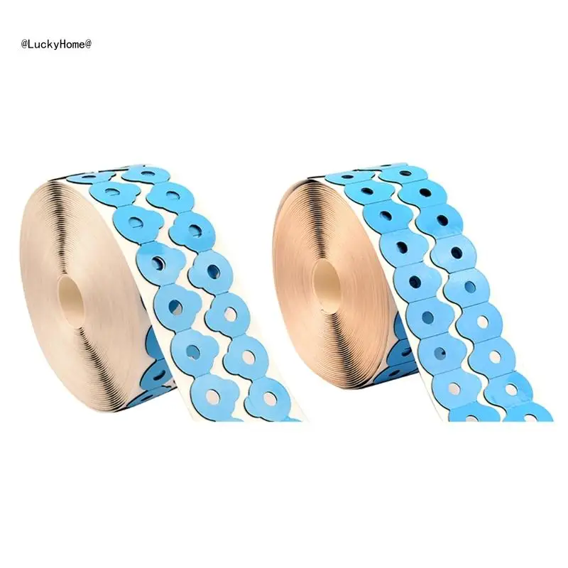 

11UA 1000 шт., окантовка линз для очков, клейкая блокирующая накладка, защитные накладки для линз, наклейки, подушечки для очков