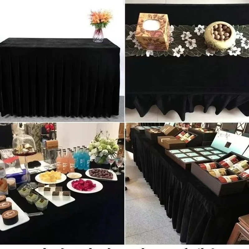 Rectangle Satin Tablecloth Wedding Party