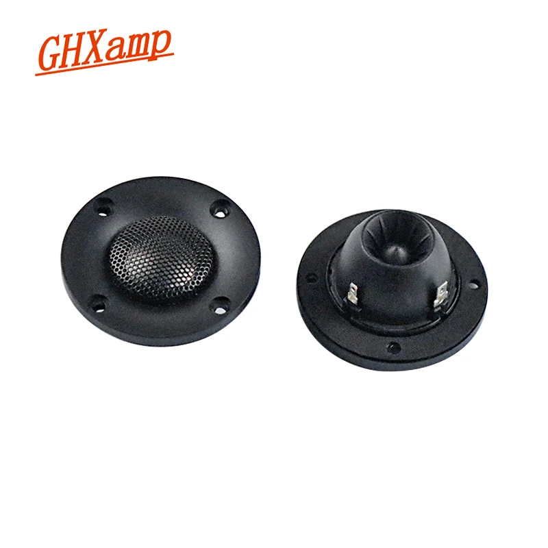 Coppia Di Tweeter A Cupola In Seta Da 1,25 Pollici (34 Mm) - 4 Ohm, 20W, Magnete Al Neodimio, Universali