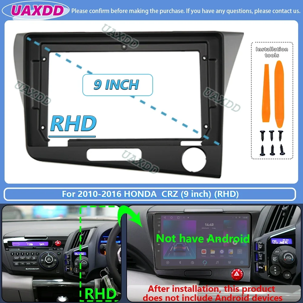 9インチステレオパネル,カーラジオ,DVD, Android,ダッシュボード