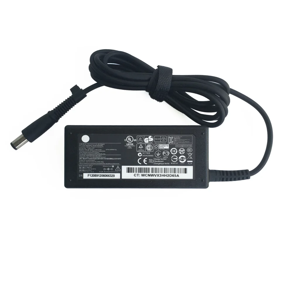 純正ラップトップ電源 65W AC DC アダプター充電器 HP ノート