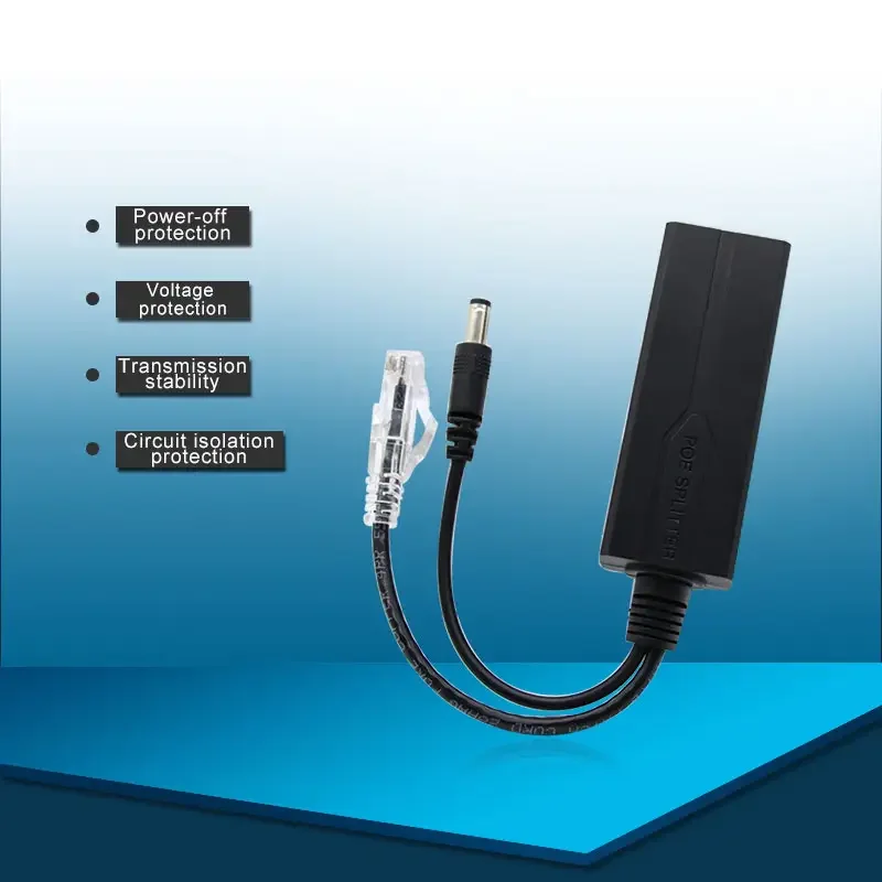 Poe , 48-12V, 1.2A, 15.4W, ǥ 10/100/1000Mbps, 12G AF/15.4W Poe ø