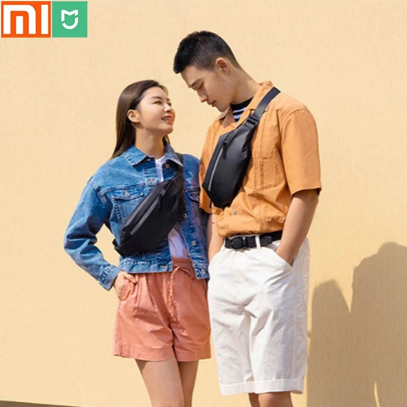 

Xiaomi mijia Multifunctional Sports Leisure Chest Bag Waist Bag Outdoor Sports Shoulder Bag Belt Bag Pouch Packs Waterproof Bag