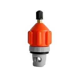 Dustproof Wear-Resistant Nylon Kayak and Inflatable Pump Air Valve Adapter (Orange)