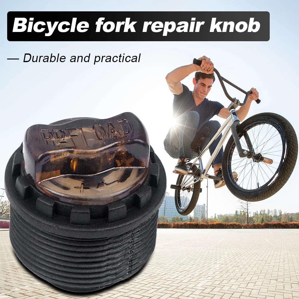 Bicycle Front Fork Repair Cap 25.7/27.6/29.6mm Rod Oil Bar Spring Adjustment Knob Maintenance Bike Accessories for XCR/XCM