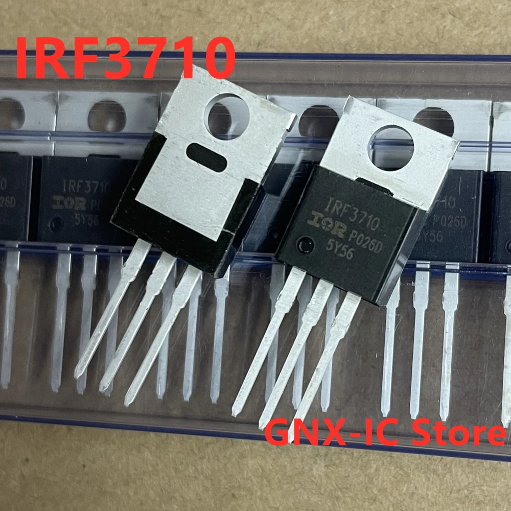 20pcs/lot 100 Real Original New Irf3710 Mosfet Transistors Inverter Irf3710pbf 57a 100v To220