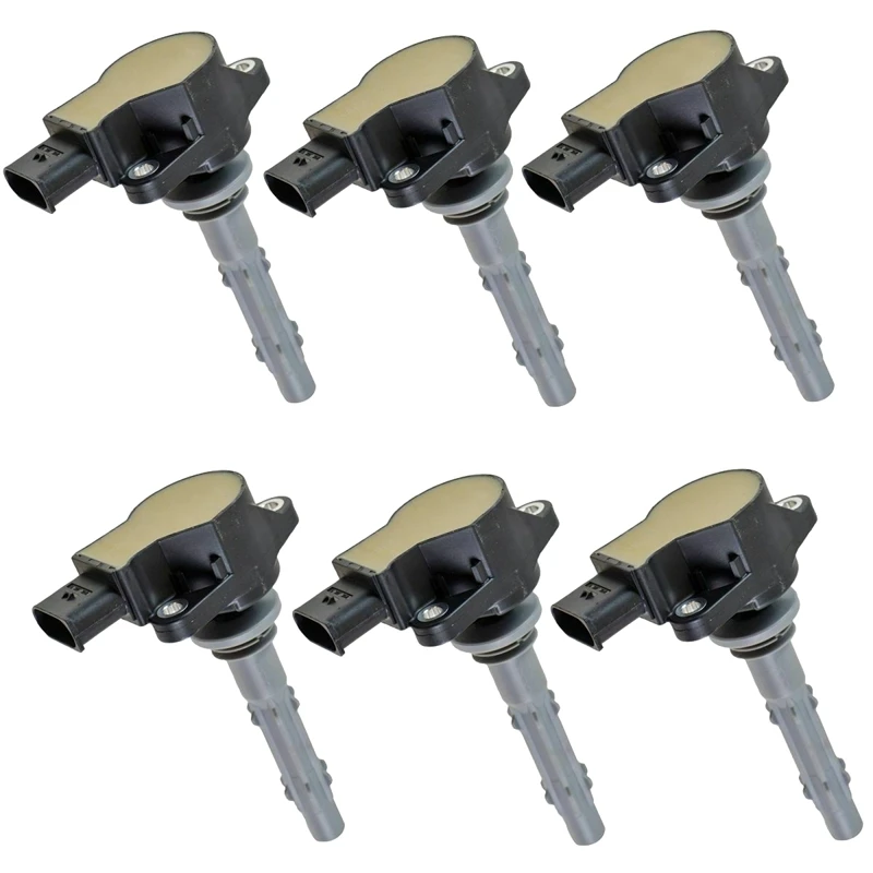 

6Pcs GN10235 Ignition Coil Set For Mercedes-Benz CLK ML E C GLK R SLK Class 0001501980 0001502780