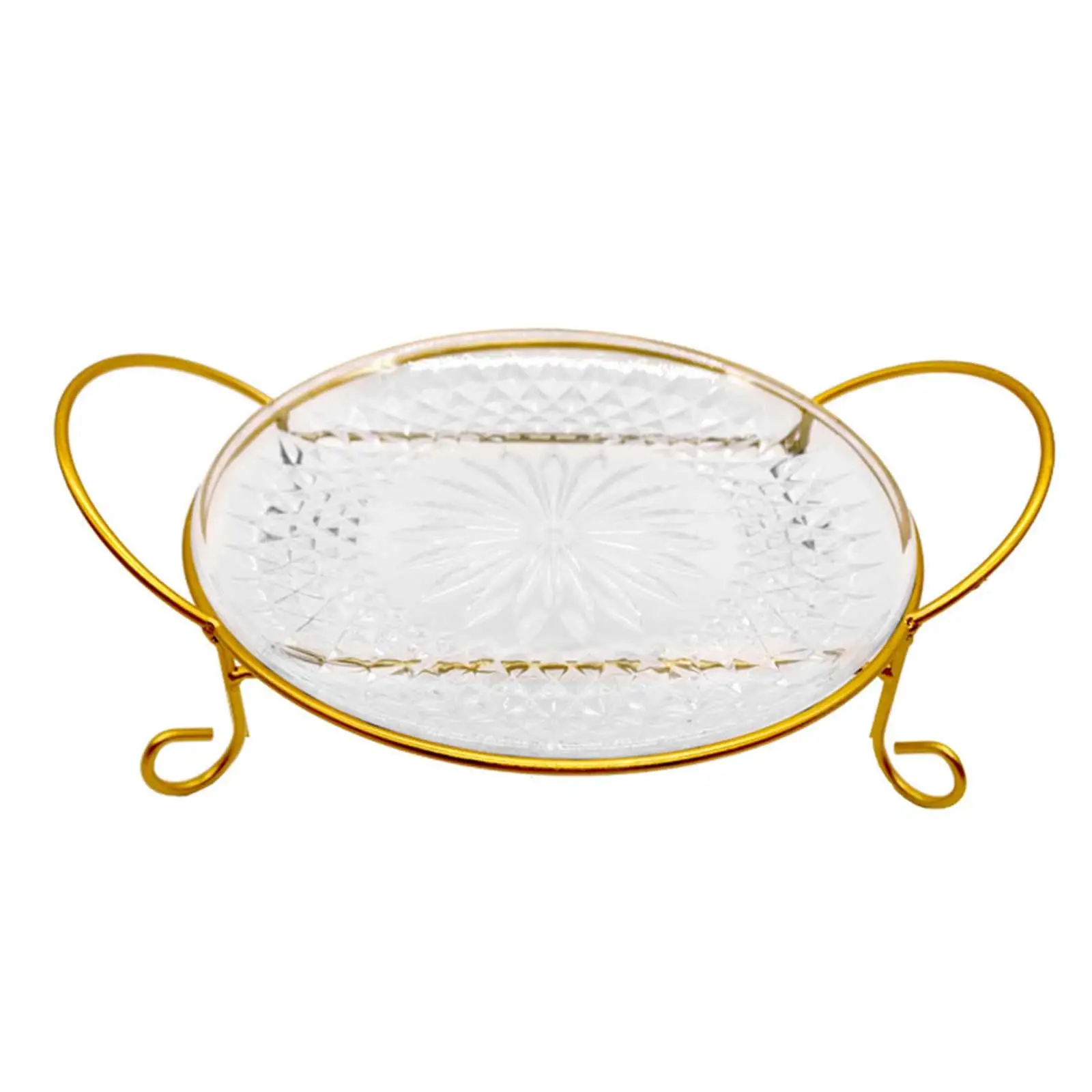 Fruit Plate Multipurpose Decorative Specialty Plates Kitchen Tray Cupcake Dessert Plates for et Counter Birthday Parties