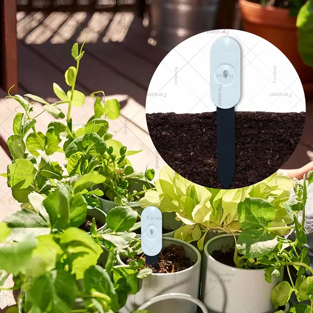 Zigbee Soil Moisture Detector Temperature Humidity Meter Smart Soil Tester Moisture Sensor Remote Monitor For Home Assistant Z2M 4