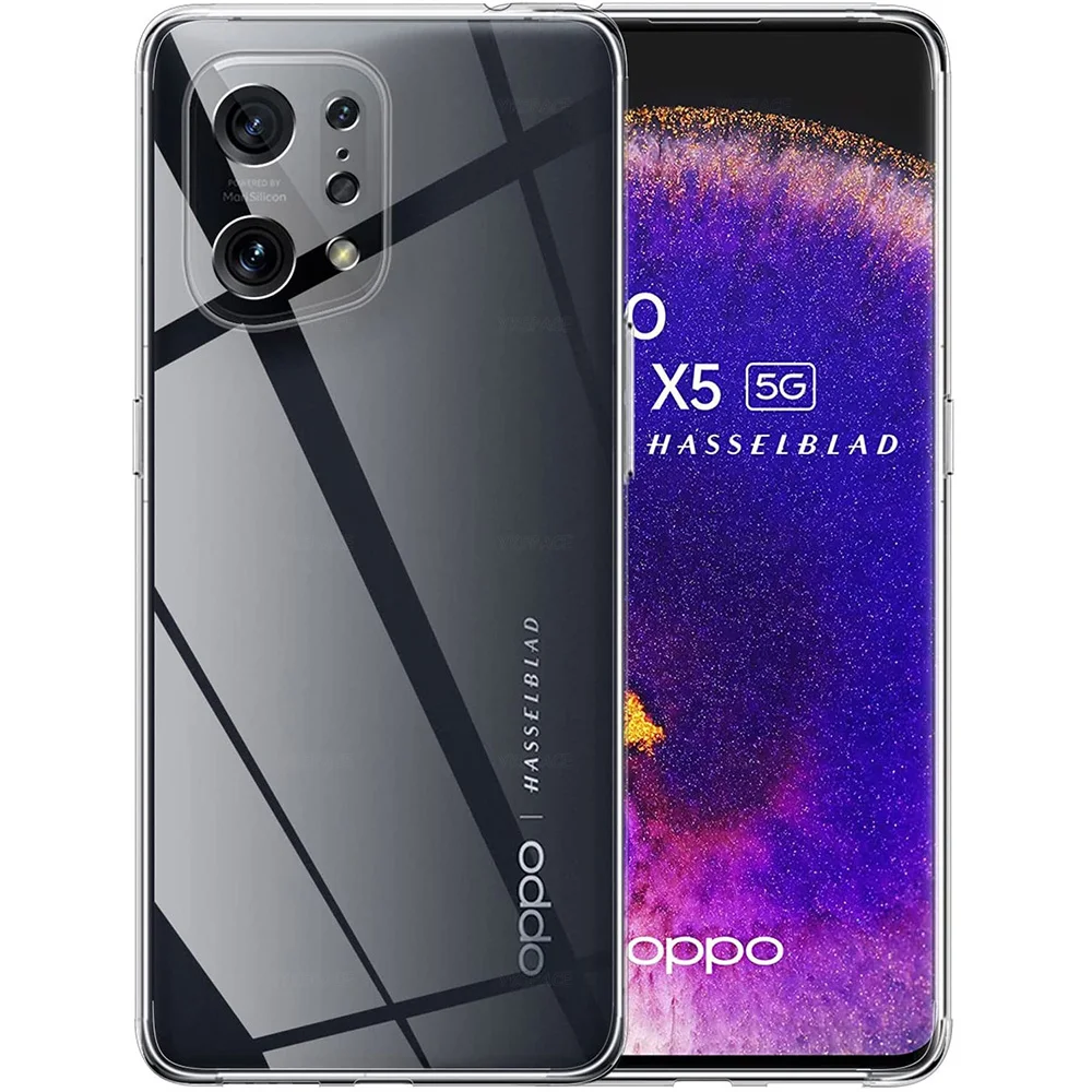 Ultra Thin Silicone Case with Lens Protection - Ultra Transparent Back TPU Phone Cover