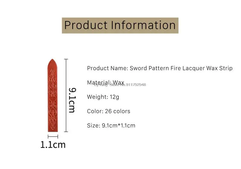 24 Colors Flower Seal Wax DIY Card Invitations Envelope Retro Wax Seal Stamp Wax Seal Magic Arrow Pattern Wax Stick With Wick