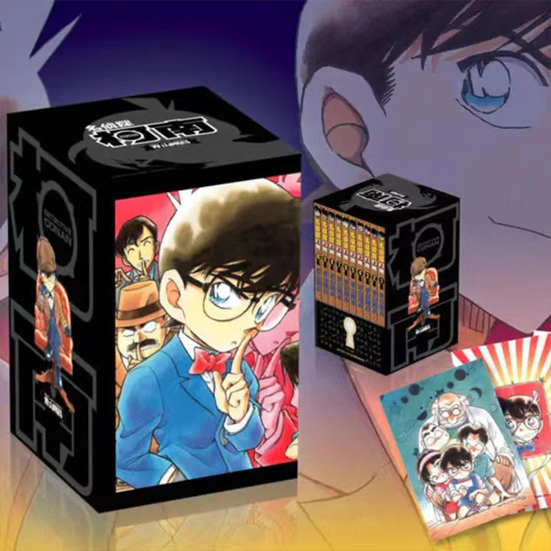10 Libri Detective Conan Set Completo Cinese Manga Book Japan Comic Sensor Suspense Child Kids Teenager Adult Story Libros