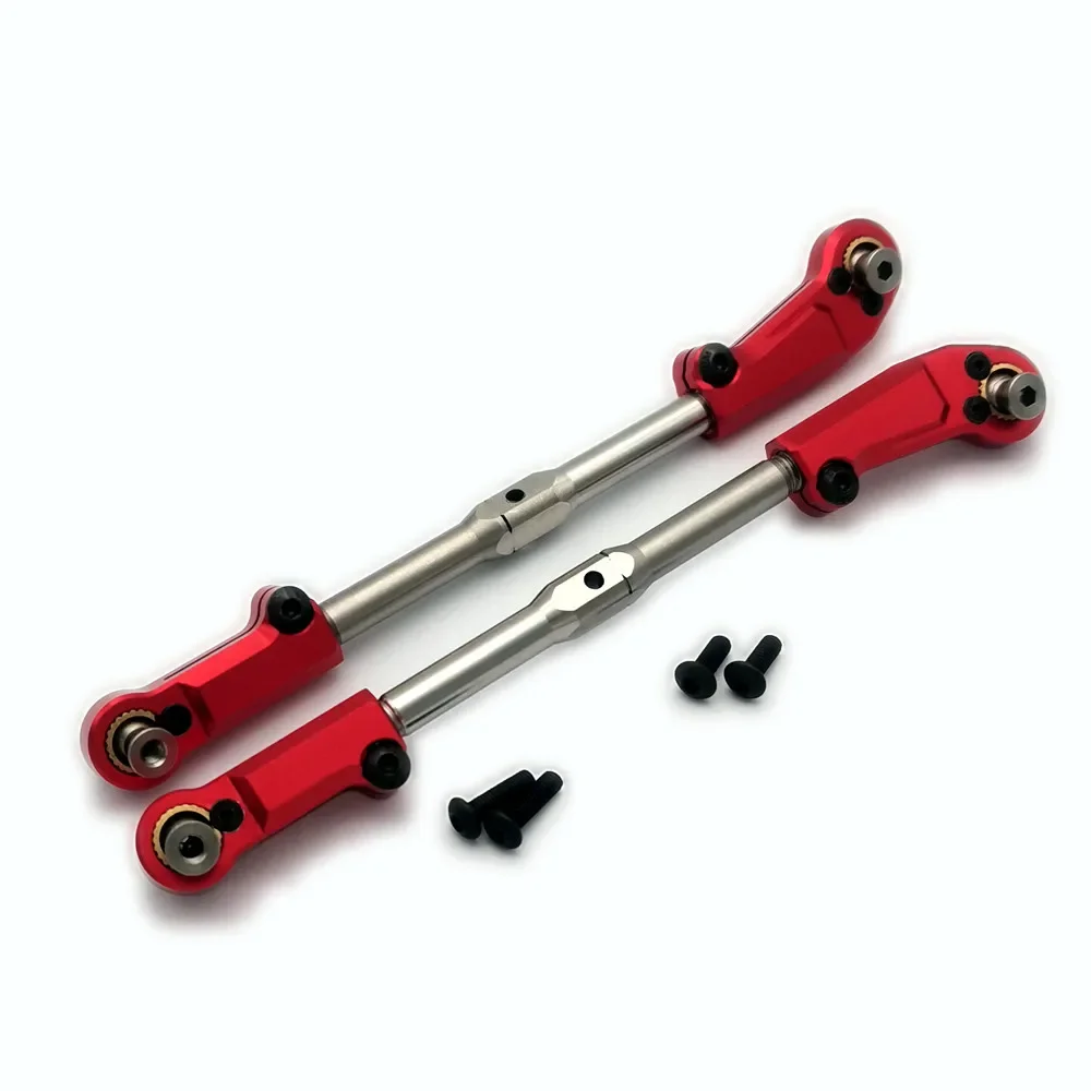 ARRMA 1/8 Scale Aluminum Turnbuckles - 5PC Red Upgrade Set For Kraton/Outcast/Talion 6S