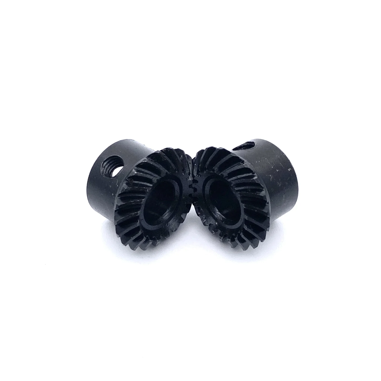 Motor Gear Transmission Gear Electric Bike Gear Cassette Deck Tape Gear Electric Chain Saw Gear 1M 20T Spiral Bevel Gear 1:1 90&deg; 6/8/10mm Helical 45# Steel Bevel gear