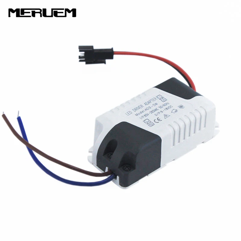 High Power LED Driver – 85-265V AC To 650mA – For 3x3W Or 4x3W LEDs
