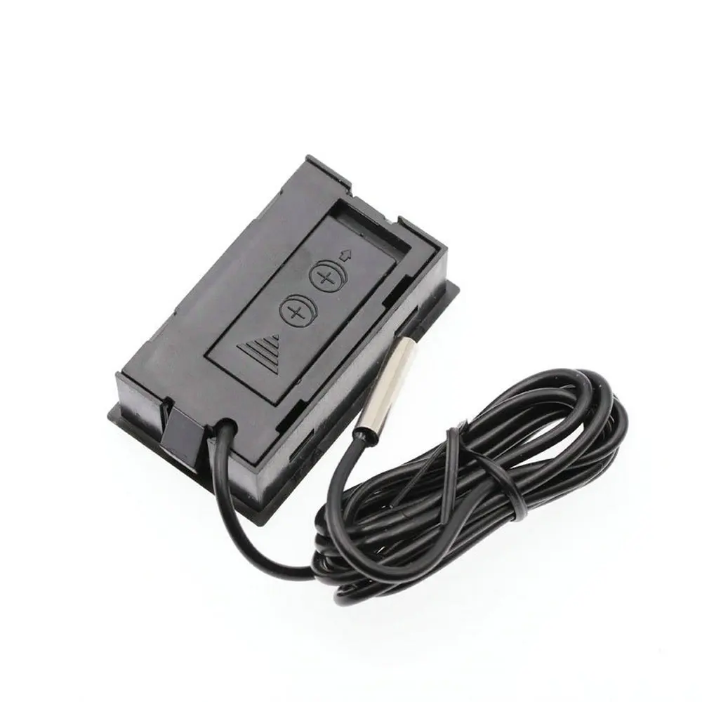 Digital Thermometer Mini LCD Used For Freezer Temperature-50-110℃ Refrigerator Indoor Outdoor Waterproof Probe