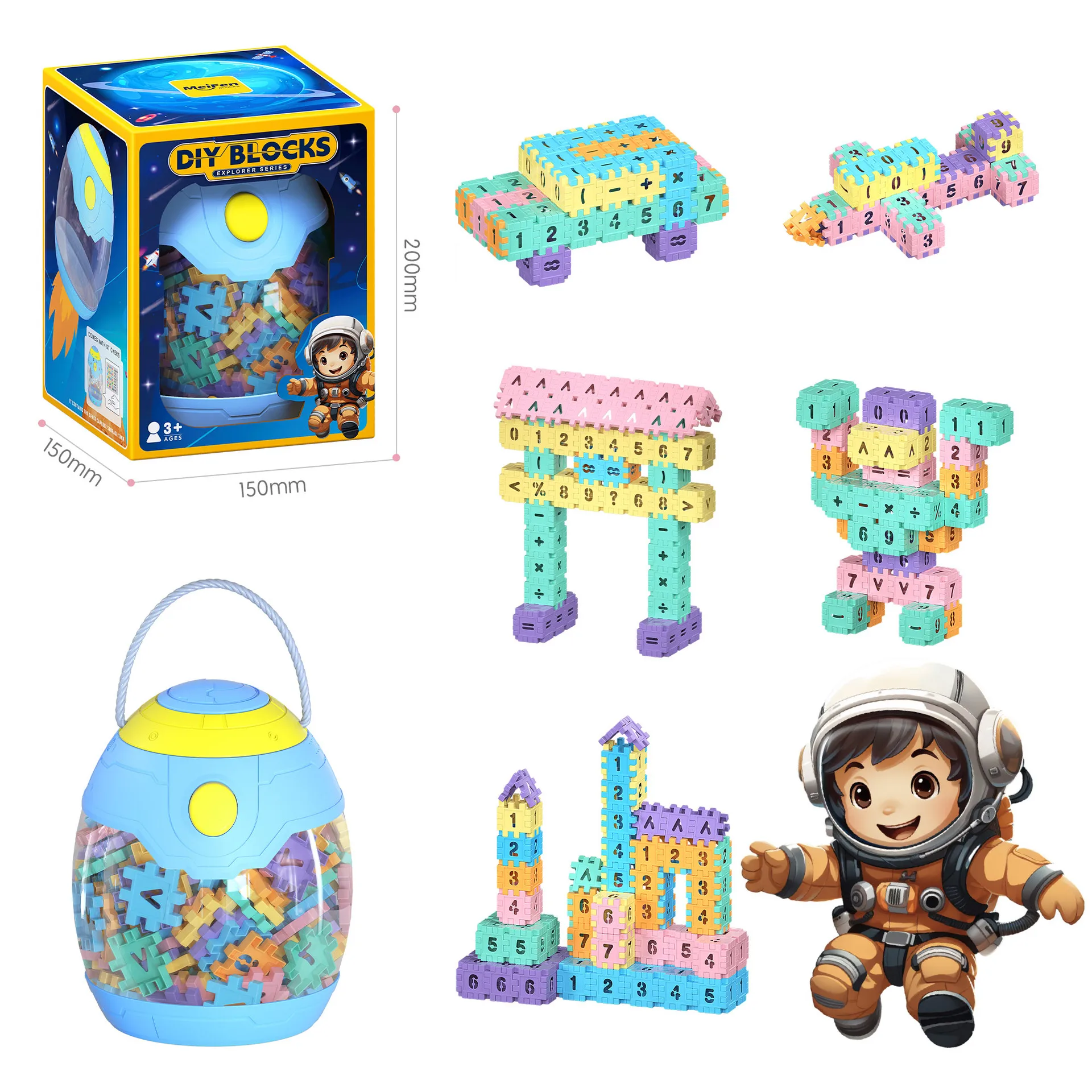 

New Macron color Building Blocks Children toys building blocks set Toys for children kids toys