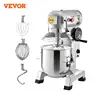 VEVORCommercial Food Mixer 10/15/20/30 Qt  with Timing Function  Stainless Steel Bowl Heavy Duty Electric Food Mixer Pizzeria 1