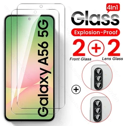 Premium Samsung Galaxy Case with 9H Screen Protector & Camera Glass - 6 - In - 1 Protection for Samsung A17 5G (4In1 2Front 2Lens)