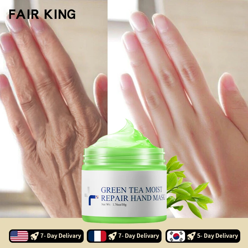 FAIR KING Green Tea Hand Wax Whitening Moisturizing Deeply Rejuvenating