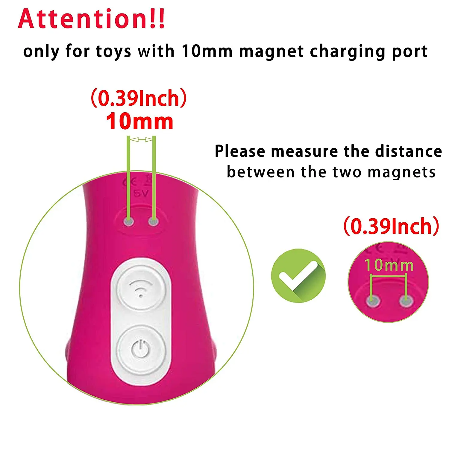 10mm Magnetic USB DC Charger Cable Replacement Charging Cord charging cable usb charging cable